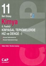 11. Sınıf İleri Düzey Kimya 6. Fasikül Kimyasal Tepkimelerde Hız ve Denge 1
