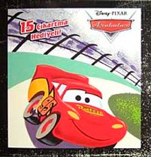 Arabalar 15 Çıkartma Hediyeli