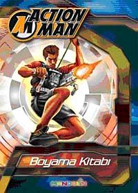 Action Man (Mavi) Boyama Kitabı