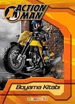 Action Man (Turuncu) Boyama Kitabı