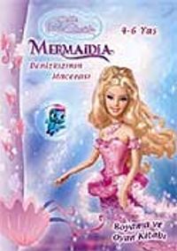 Mermaidia Denizkızının Macerası Boyama ve Oyun Kitabı