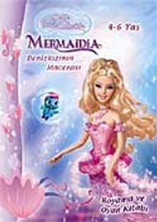 Mermaidia Denizkızının Macerası Boyama ve Oyun Kitabı