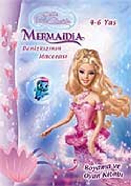 Mermaidia Denizkızının Macerası Boyama ve Oyun Kitabı