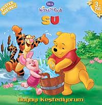 Winnie The Pooh Su / Doğayı Keşfediyorum (Poster Hediyeli)