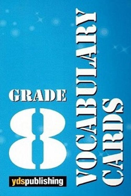 Grade 8 Vocabulary Cards