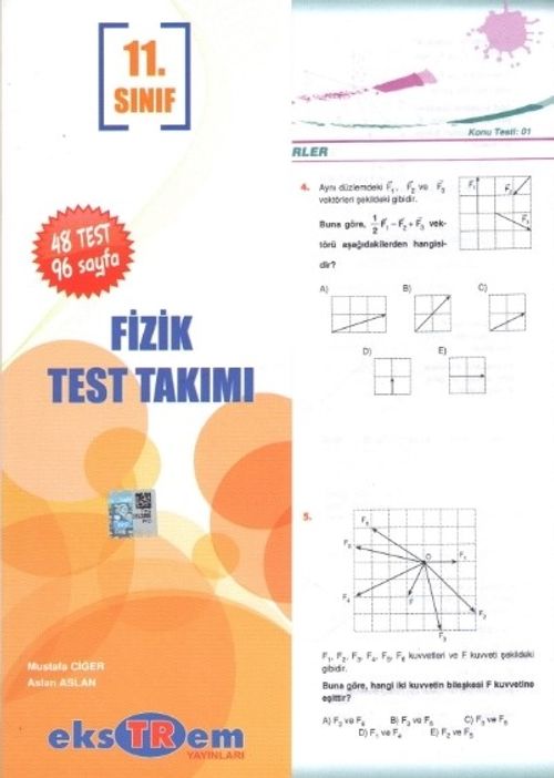 11. Sınıf Fizik Test Takımı Çek Kopar