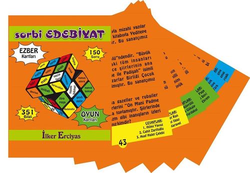 Sorbi Edebiyat Ezber Kartları