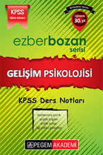 KPSS Ezberbozan Eğitim Bilimleri Gelişim Psikolojisi Ders Notları 2016