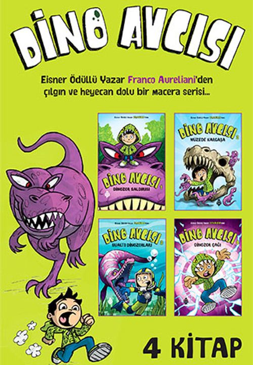 Dino Avcısı (4 kitap)