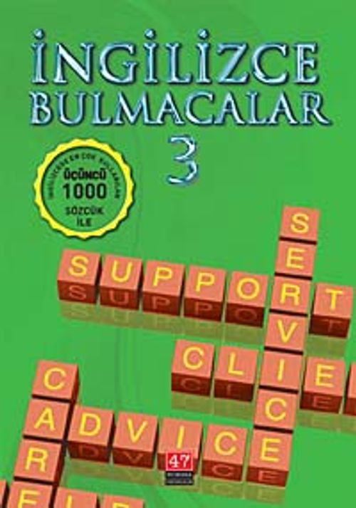 İngilizce Bulmacalar-3 & İngilizce'de En Çok Kullanılan Üçüncü 1000 Sözcük İle