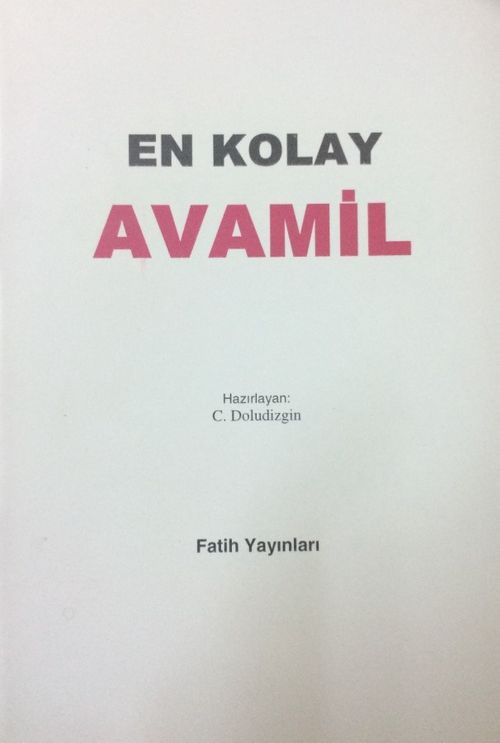 En Kolay Avamil 