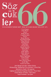 Sözcükler İki Aylık Edebiyat Dergisi Sayı:66 Mart-Nisan 2017