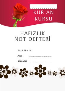 Hafızlık Not Defteri 