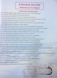 Karabaş Tecvidi (Osmanlıca ve Türkçe)