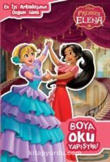 Disney Prenses Elena Boya Oku Yapıştır - En İyi Arkadaşımın Doğumgünü - Kolektif