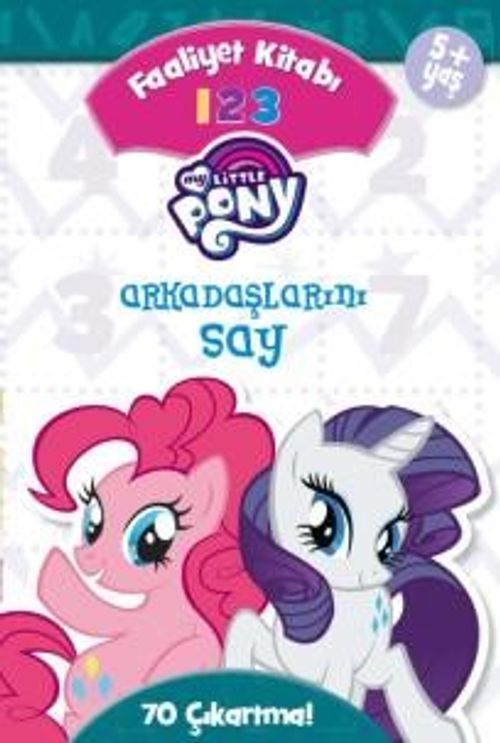 MLP Arkadaşlarını Say 1 2 3 Faaliyet Kitabı