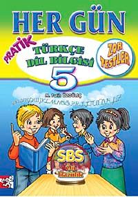 Her Gün Pratik Türkçe-Dilbilgisi Zor Testler-5 (44 Gün)