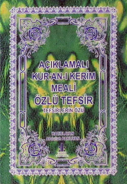 Açıklamalı Kur'an-ı Kerim Meali Özlü Tefsir Cep Boy