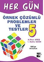 Her Gün Örnek Çözümlü Problemler ve Testler-5 (44 Gün)