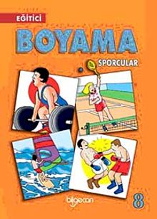 Eğitici Boyama Sporcular-8