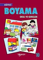 Eğitici Boyama Okul ve Gerçler-10