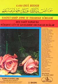 Yasin-i Şerif Amme ve Tebareke Sureleri (Güllü Yasin-Cep Boy) (Kod:007)