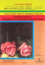 Yasin-i Şerif Amme ve Tebareke Süreleri & Beş Vakit Namaz'da Mübarek Gün ve Gecelerde Okunacak Dualar (B.Boy 2.hm) (Kod: 001)