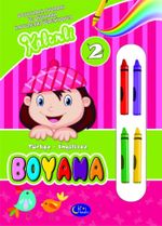 Kalemli Boyama 2 / Türkçe-İngilizce Hayvanları Öğreniyorum
