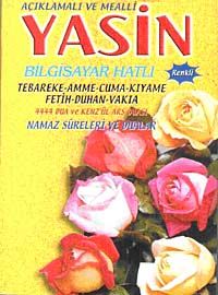 Açıklamalı ve Mealli Yasin & Renkli Bilgisayar Hatlı (Dergi Boy)