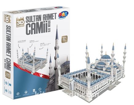 Sultan Ahmet Camii 3D Puzzle (321 Parça)