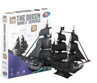 The Queen Siyah İnci 3D Puzzle (308 Parça)