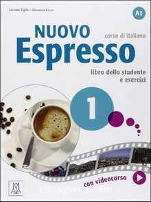 Nuovo Espresso 1 Libro +Dvd Rom (A1) İtalyanca Temel Seviye - Luciana Ziglio