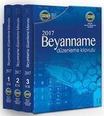 2017 Beyanname Düzenleme Kılavuzu (3 Cilt)