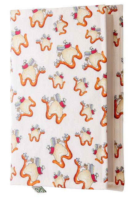 Kitap Kılıfı - Kitap Kurdu (M - 31x21cm)