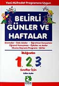 1.2.3. Sınıflar İçin Belirli Günler ve Haftalar