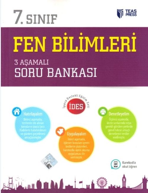 7. Sınıf Fen Bilimleri 3 Aşamalı Soru Bankası