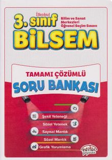 3. Sınıf Bilsem Tamamı Çözümlü Soru Bankası (Büyük Boy)