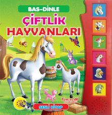 Çiftlik Hayvanları Bas-Dinle (Sesli Kitap)