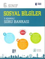 6. Sınıf Sosyal Bilgiler 3 Aşamalı Soru Bankası