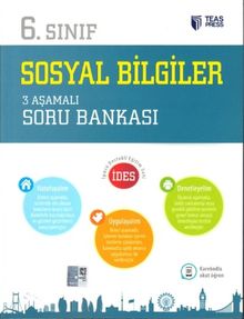 6. Sınıf Sosyal Bilgiler 3 Aşamalı Soru Bankası