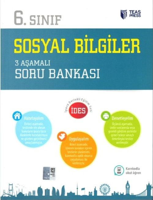 6. Sınıf Sosyal Bilgiler 3 Aşamalı Soru Bankası