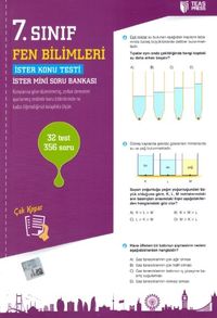 7. Sınıf Fen Bilimleri Yaprak Test Çek Kopar