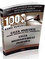 1000 Soruda Kamu Hukuku - Ceza Hukuku - Ceza Muhakemesi Hukuku