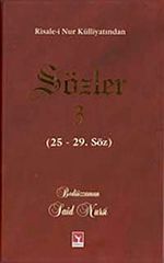 Sözler - 3 (25 - 29. Söz) (Lügatli, Orta Boy)
