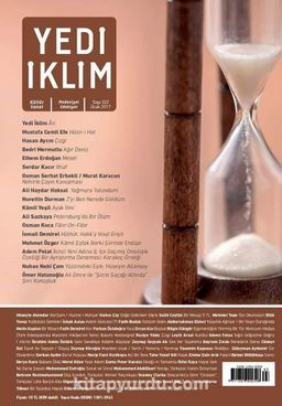 7edi İklim Sayı:322 Ocak 2017 Kültür Sanat Medeniyet Edebiyat Dergisi