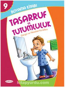 Boyama Kitabı 9 / Tasarruf ve Tutumluluk - Bilinmeyen Yazar