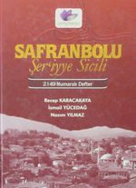 Safranbolu Şer'iyye Sicili 2149 Numaralı Defter