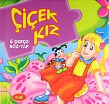 Çiçek Kız / 6 Parça Boz-Yap
