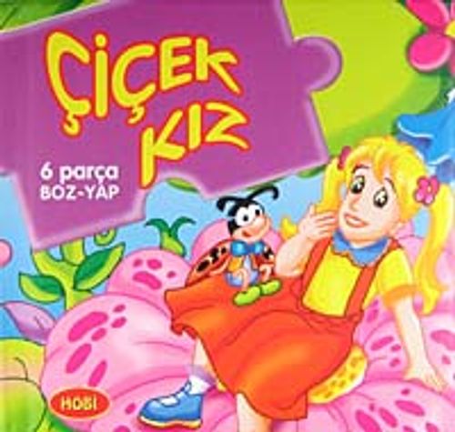 Çiçek Kız / 6 Parça Boz-Yap