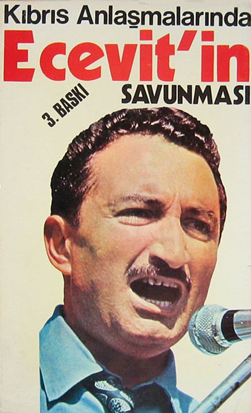 Kıbrıs Anlaşmalarında Ecevit'in Savunması (Ürün Kodu:1-B-10)